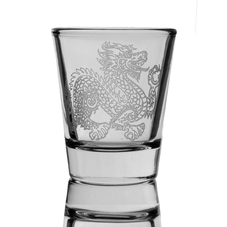 2oz Dragon two Shot glass