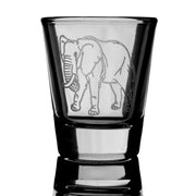 2oz Elephant Shot Glass