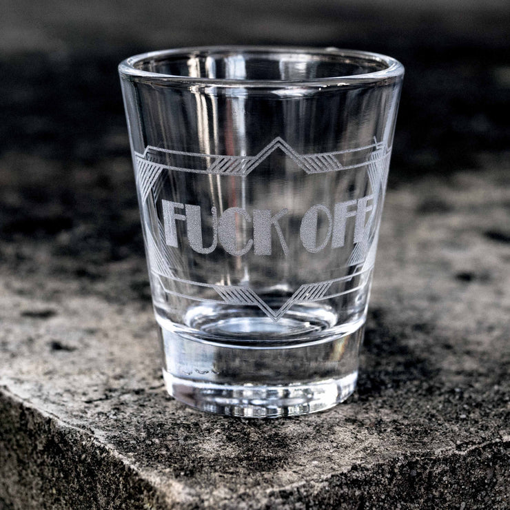 2oz F'Off Shot glass