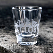 2oz Get Lost Shot glass