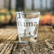 2oz Mama Bear Shot glass