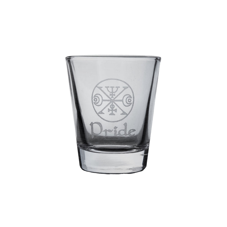 2oz Custom Seven Deadly Sins Shot Glass