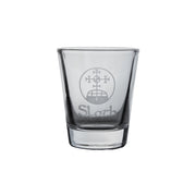 2oz Custom Seven Deadly Sins Shot Glass