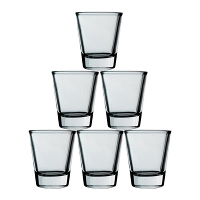 2oz Set of 6 Shot Glasses