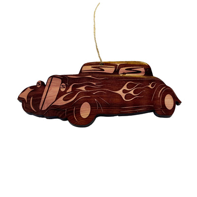 34 Coupe - Cedar Ornament
