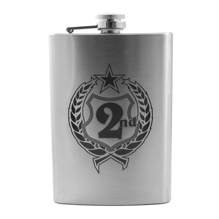 8oz 2nd Stainless Steel Flask