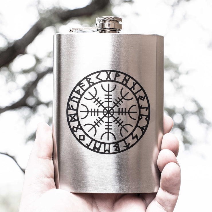 8oz Aegishjalmur Flask