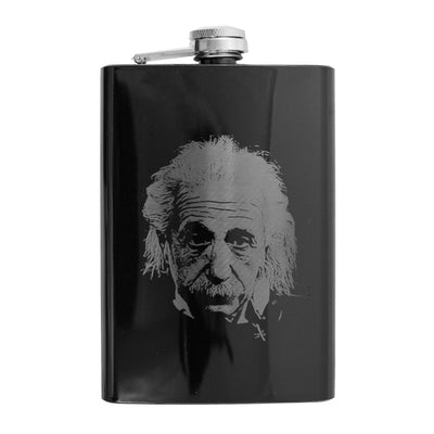 8oz BLACK Albert Flask