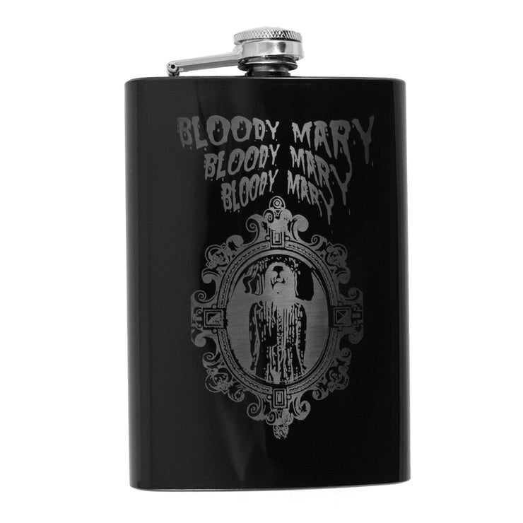 8oz BLACK Bloody Mary Flask