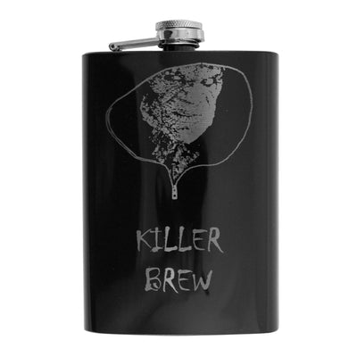 8oz BLACK Killer Brew Flask