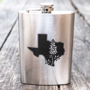8oz Bluebonnet - Texas Flask