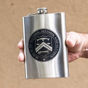8oz Bureau Of Alcohol Alcohol and Alcohol Flask