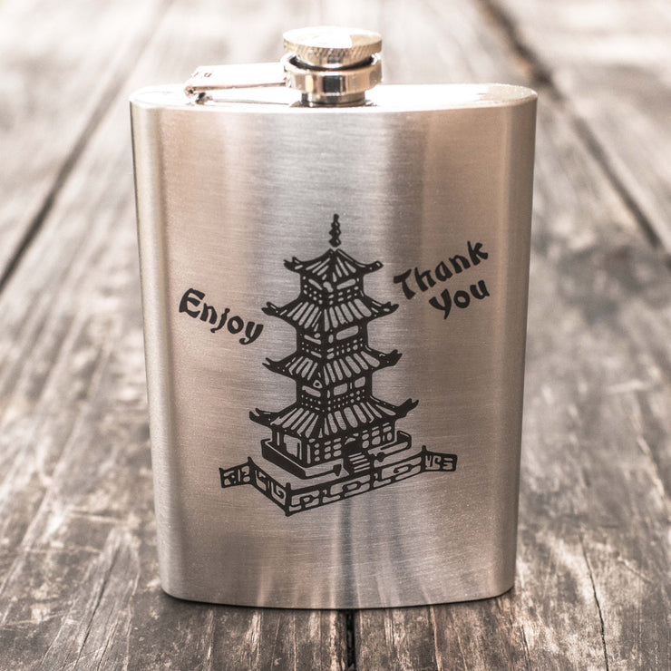 8oz Chinese Take-Out Flask