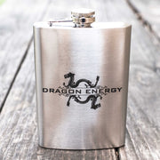 8oz Dragon Energy Stainless Steel Flask