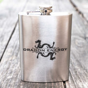 8oz Dragon Energy Stainless Steel Flask