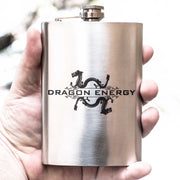 8oz Dragon Energy Stainless Steel Flask