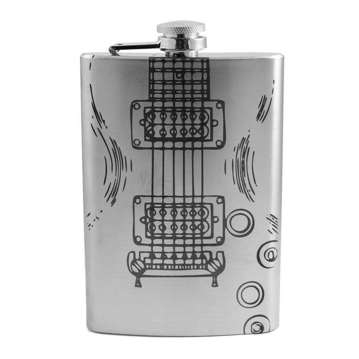 8oz Electric Guitar Flask