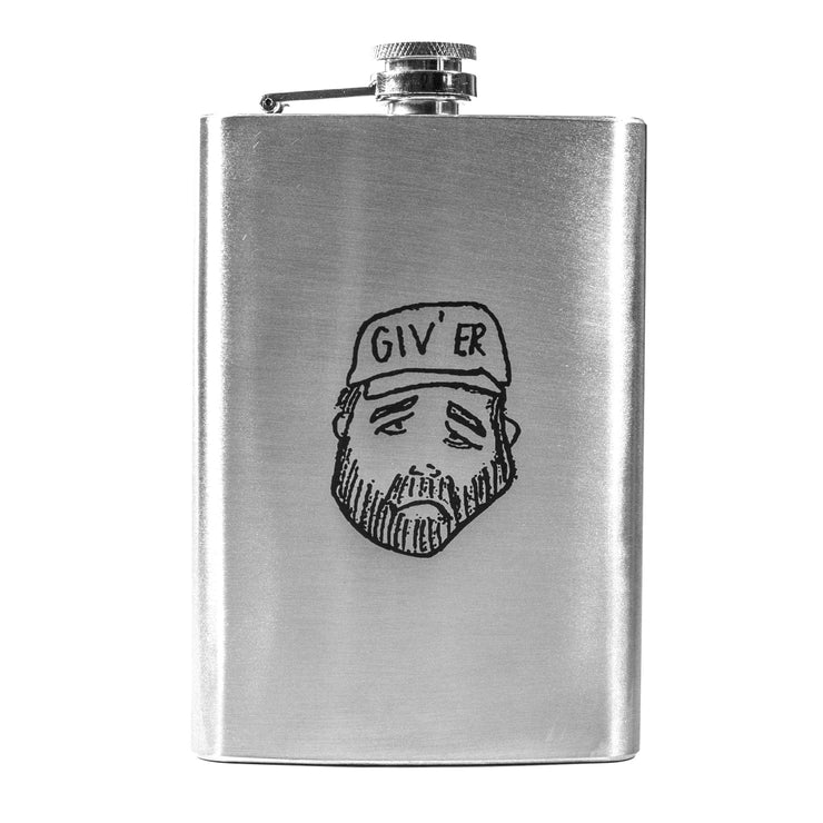 8oz Giver Stainless Steel Flask