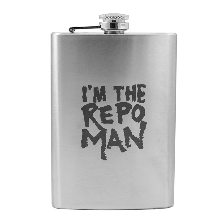 8oz I'm the Repo Man Stainless Steel Flask