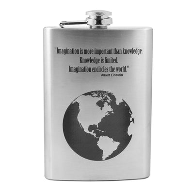 8oz Imagination Stainless Steel Flask