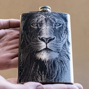 8oz King of the Jungle Flask