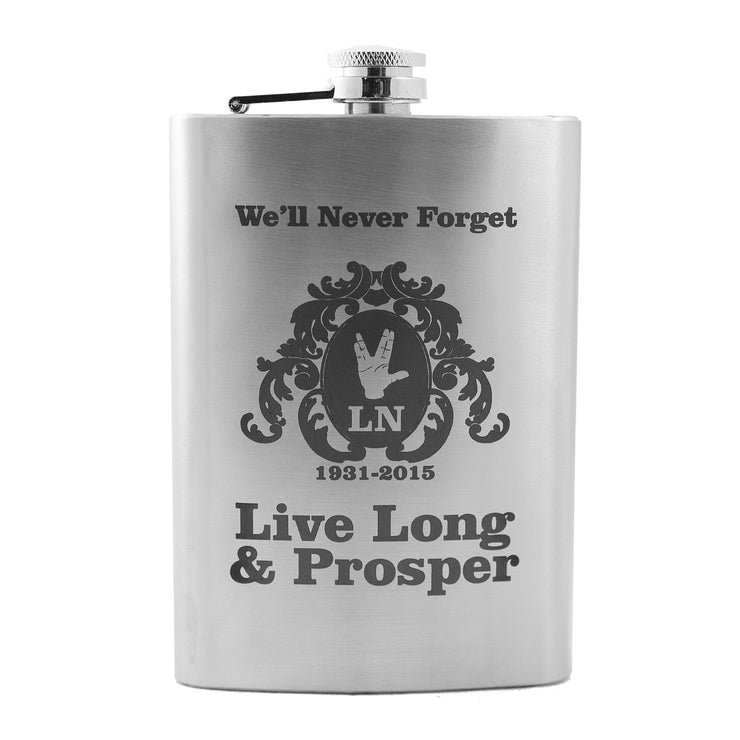 8oz LN Live Long and Prosper Flask