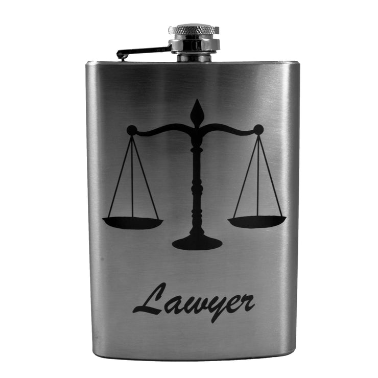 8oz Lawyer Flask