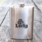8oz Lucky - Clover Flask