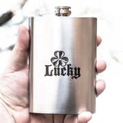 8oz Lucky - Clover Flask