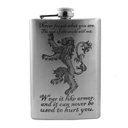 8oz Never Forget What You Are Flask