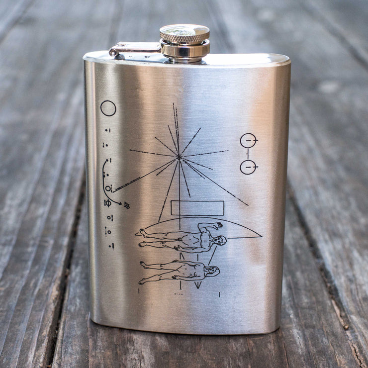 8oz Pioneer Message Flask