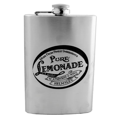8oz Pure Lemonade Stainless Steel Flask