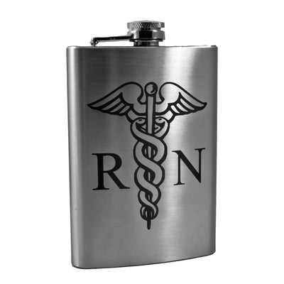 8oz RN Stainless Steel Flask