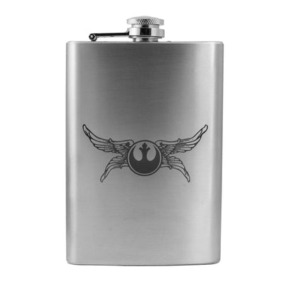 8oz Rogue Wings Stainless Steel Flask
