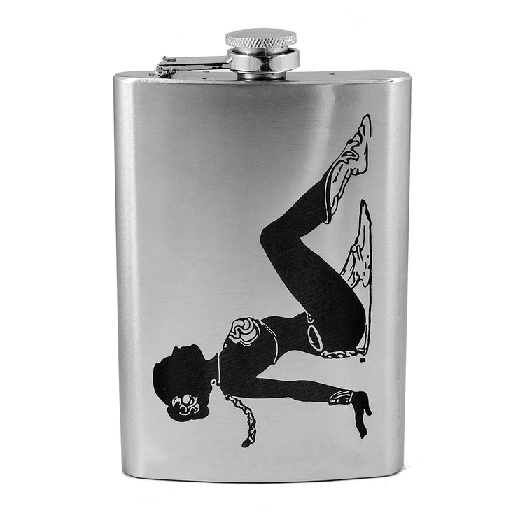 8oz Sci-fi Mudflap Girl Stainless Steel Flask