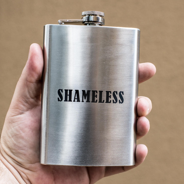 8oz Shameless Flask