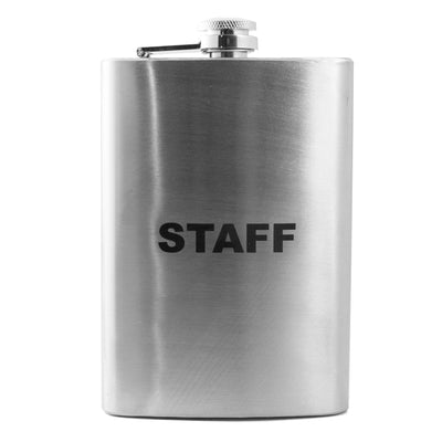 8oz Staff Stainless Steel Flask