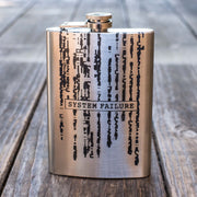 8oz System Failure Stainless Steel Flask
