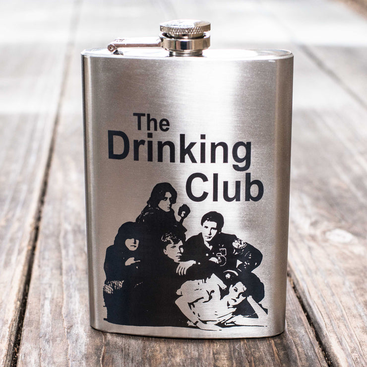 8oz The Drinking Club Flask