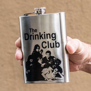 8oz The Drinking Club Stainless Steel Flask