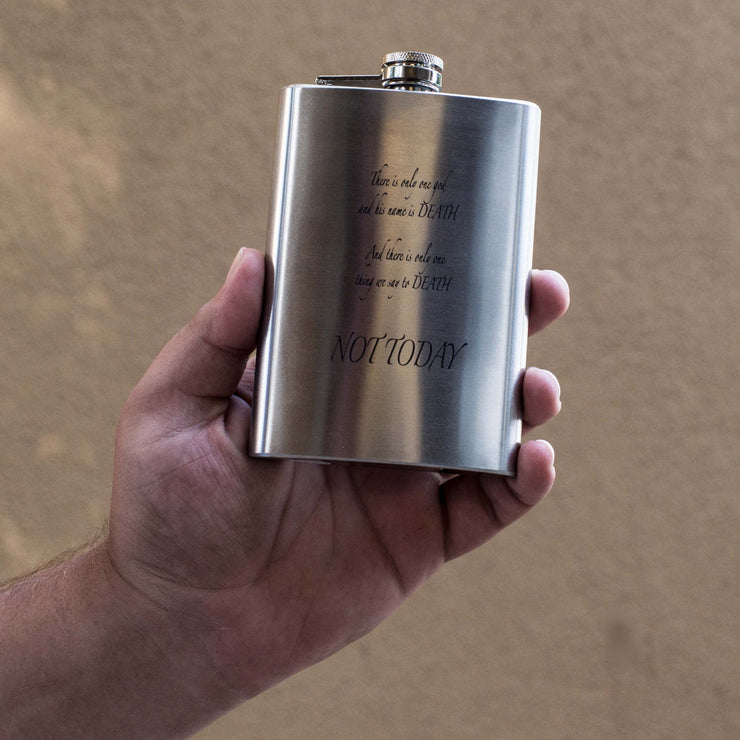 8oz There Is Only One God Flask