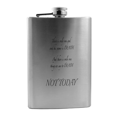 8oz There Is Only One God Stainless Steel Flask