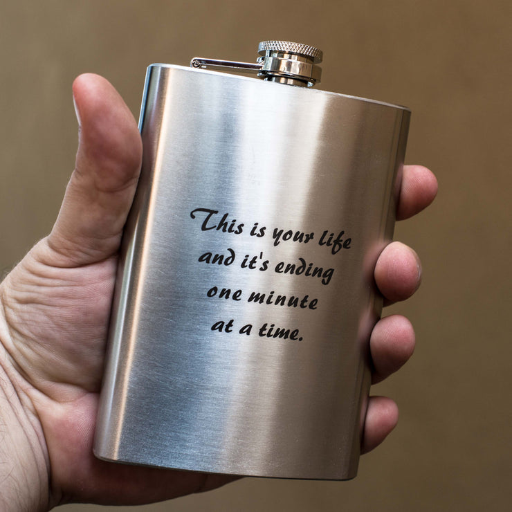 8oz This is Your Life Flask