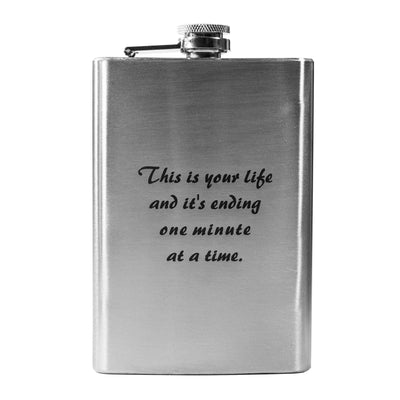 8oz This is Your Life Stainless Steel Flask