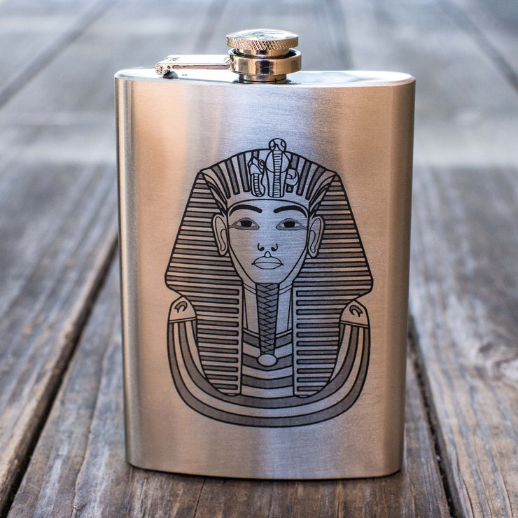 8oz Tutankhamun Stainless Steel Flask