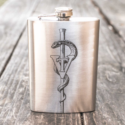 8oz Vet Tech Flask