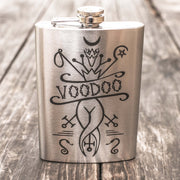 8oz Voodoo Stainless Steel Flask