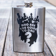 8oz Who Are You Going To Call Flask