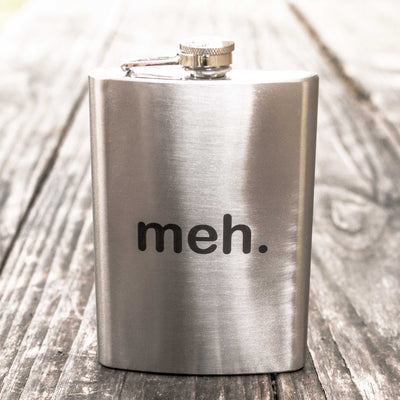 8oz meh. Stainless Steel Flask