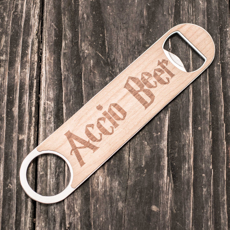 Accio Beer - Wooden Bottle Opener
